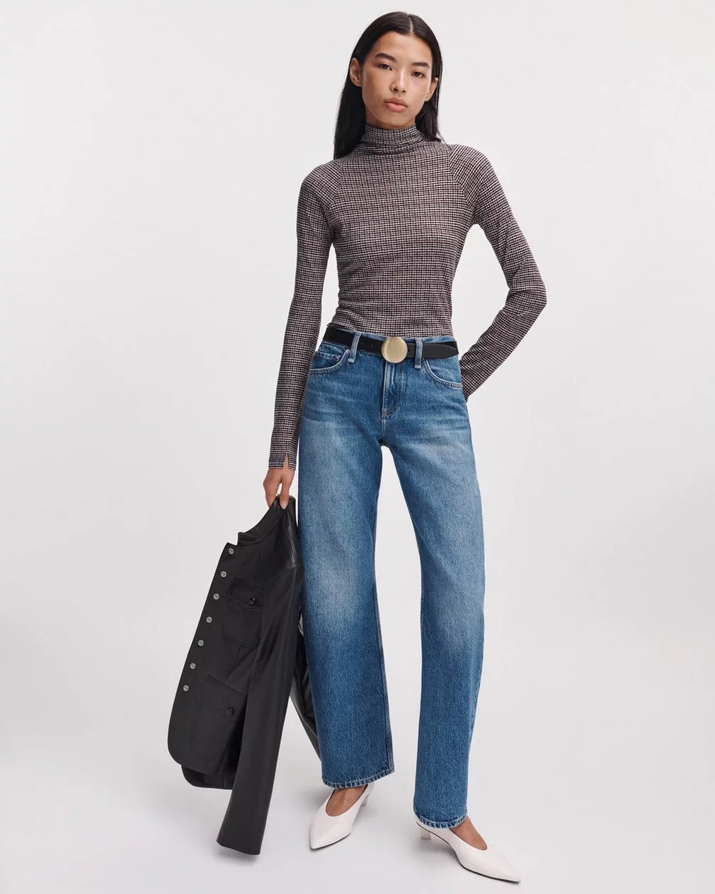 Shaw Jersey Turtleneck