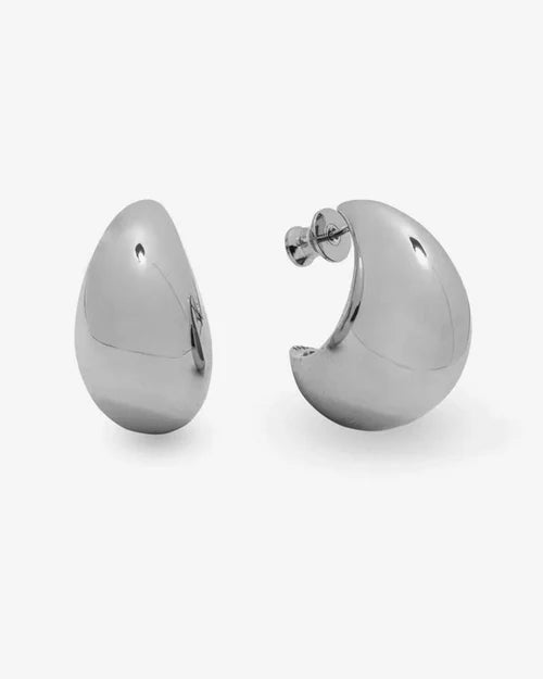 She's So Smooth Teardrop Hoops