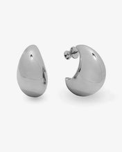 Load image into Gallery viewer, She's So Smooth Teardrop Hoops