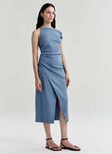 Load image into Gallery viewer, Lyra Linen Midi Dress