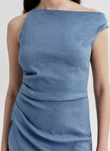 Load image into Gallery viewer, Lyra Linen Midi Dress