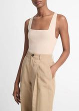 Load image into Gallery viewer, Racer Back Sqaure Neck Tank