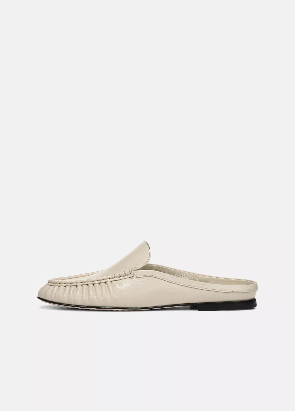 Tevin Leather Mule Loafers