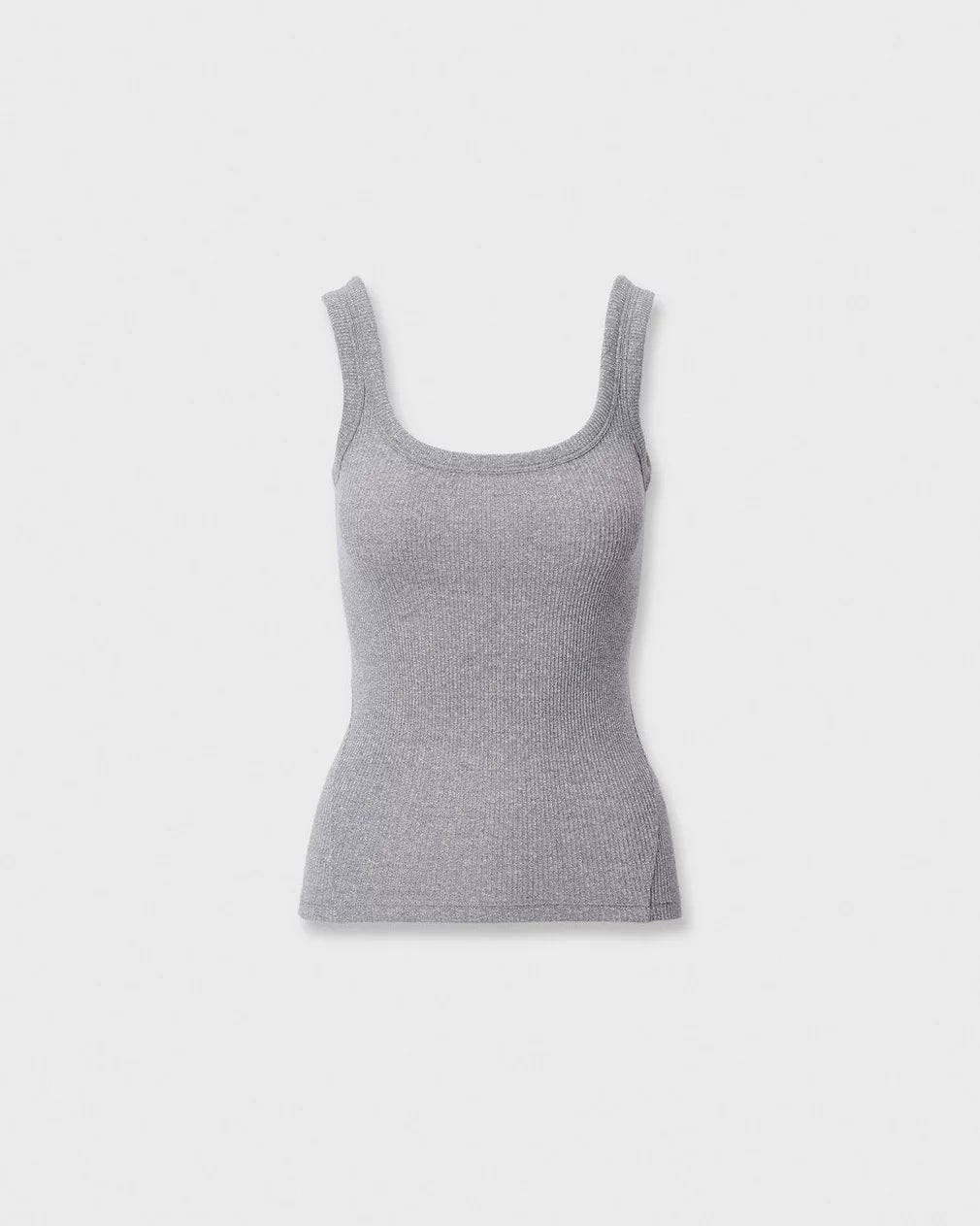 The Essential Ribbed U-Neck Tank