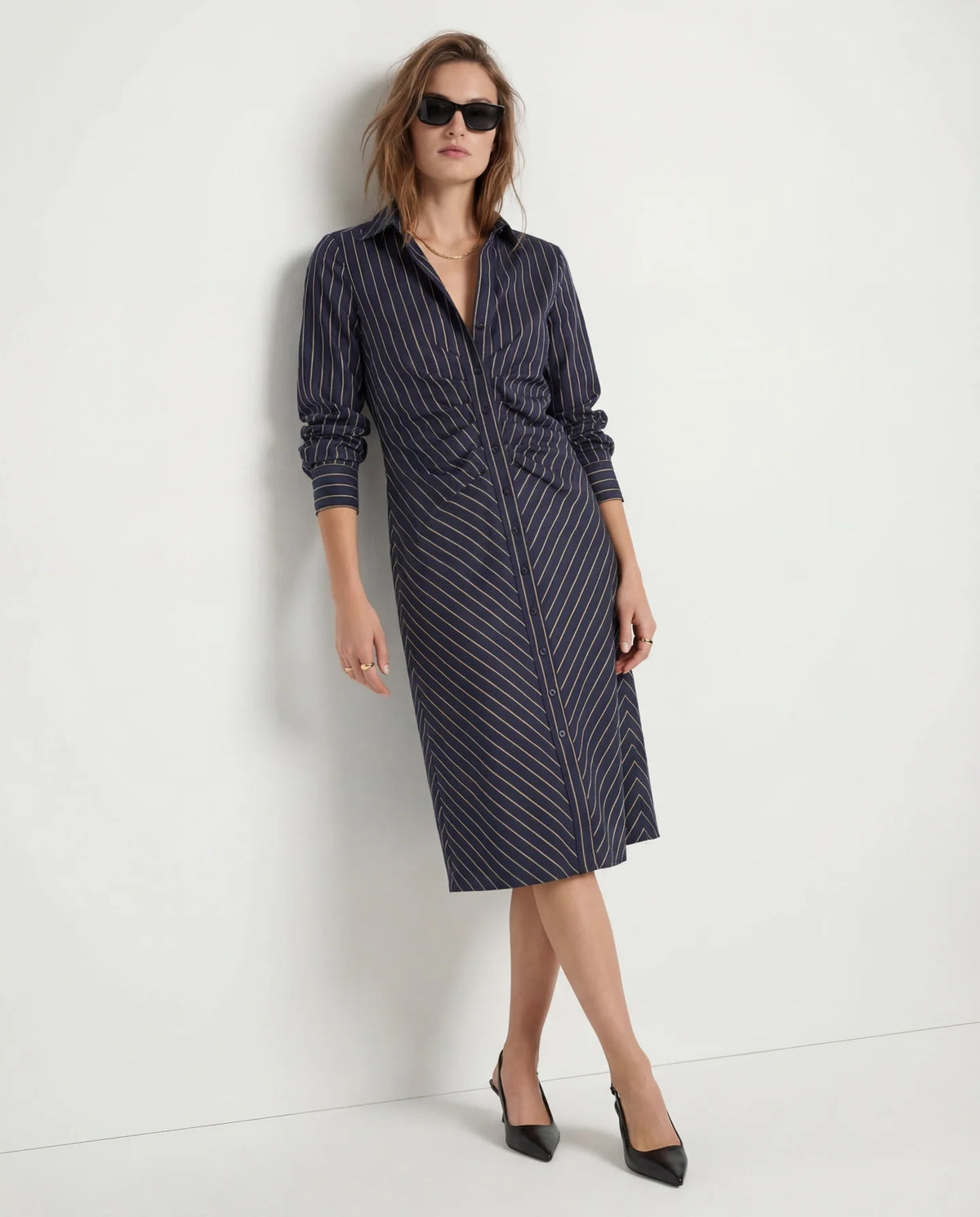 The Zaria Shirtdress