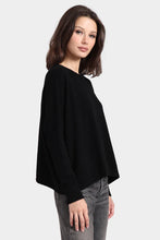 Load image into Gallery viewer, Cashmere Long Sleeve Boyfriend Crop