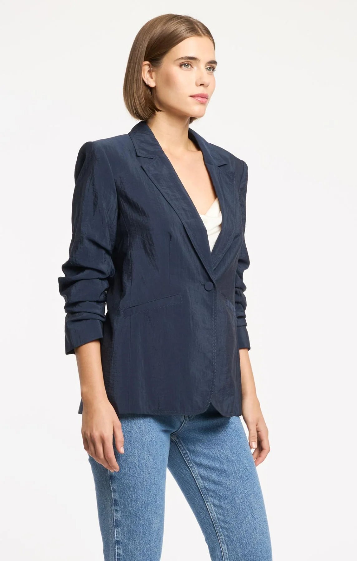 Tumbled Woven Khloe Blazer