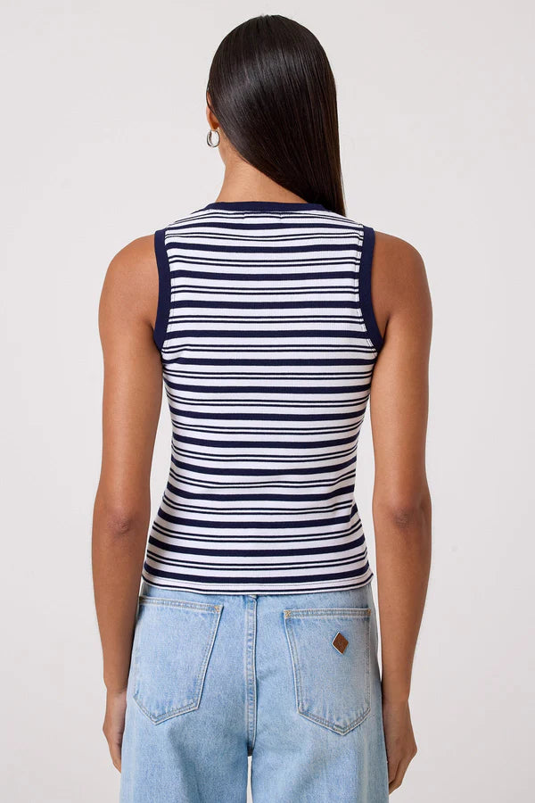 Brie Breton Stripe Shell
