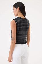 Load image into Gallery viewer, Cabana Stripe Crop Tank