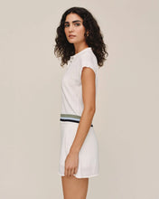 Load image into Gallery viewer, Cap Sleeve Contrast Band Top