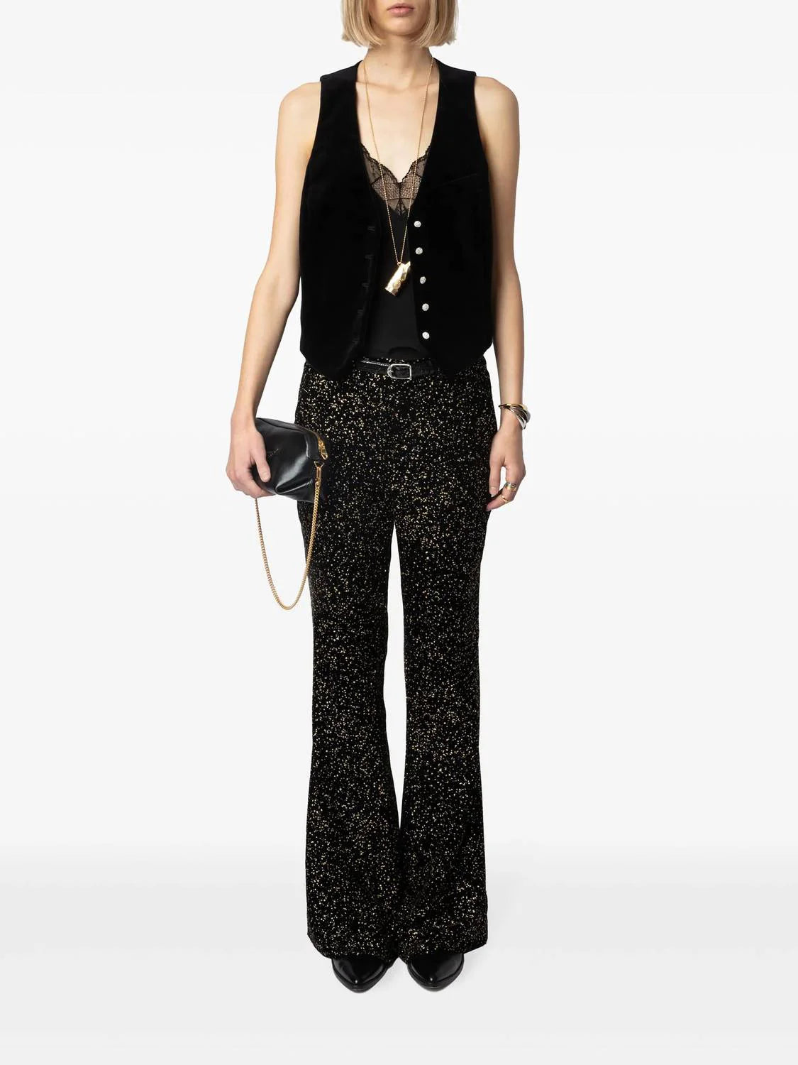 Emaux Velvet Vest