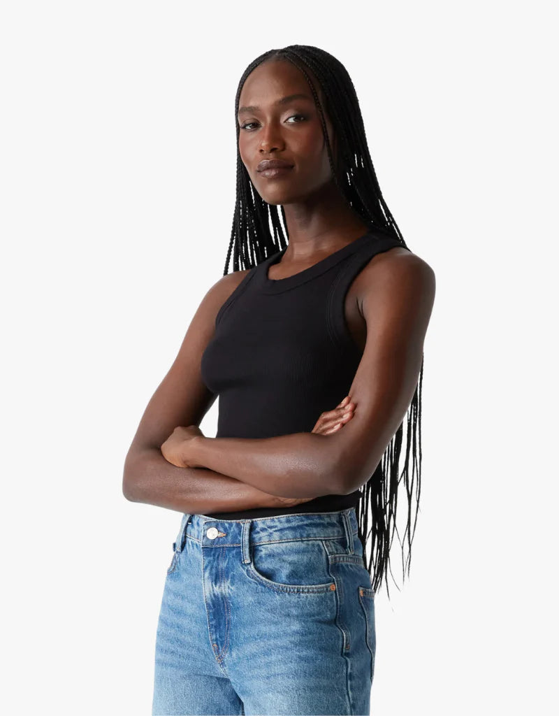 Gina Wide Binding Crop Tank