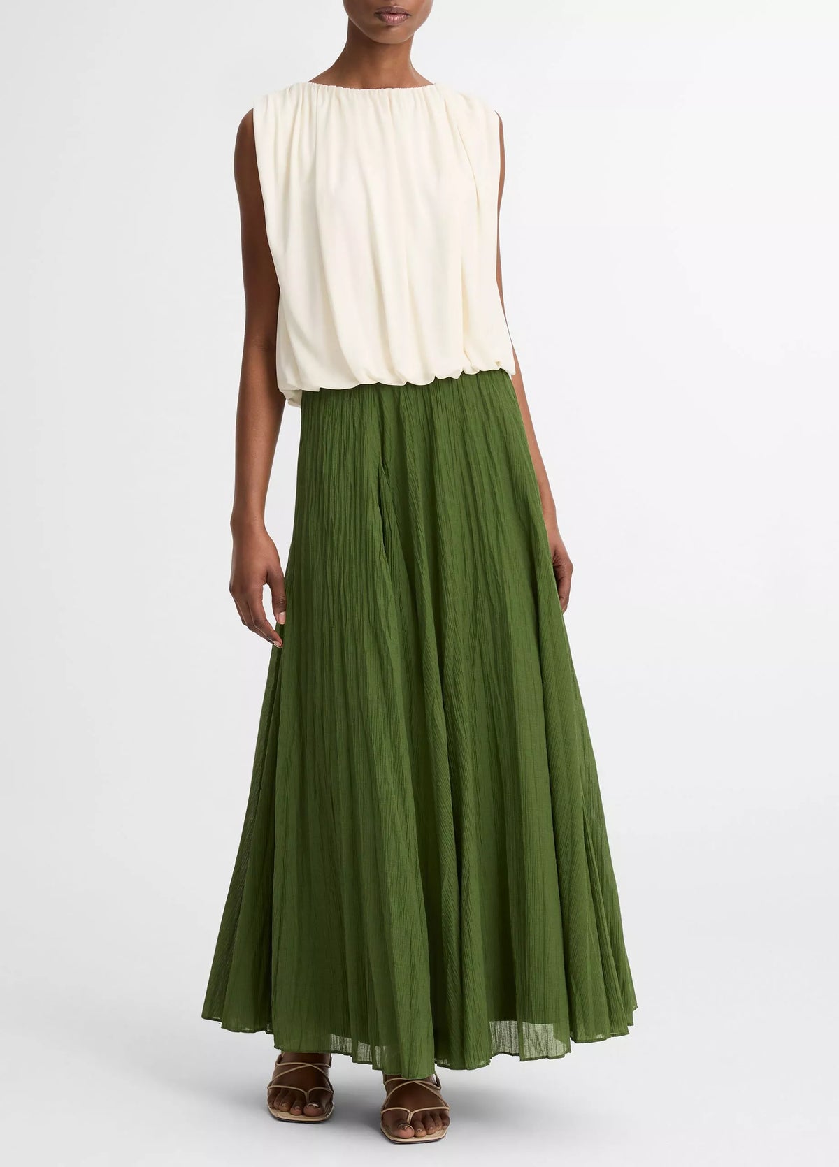 Matte Jersey Bubble Top