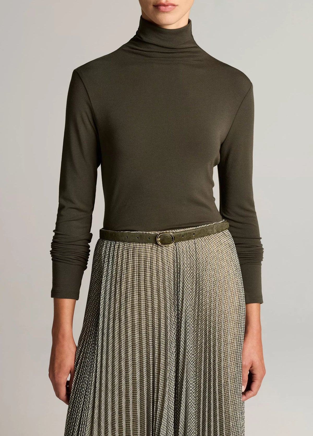 Essential Long-Sleeve Turtleneck Top