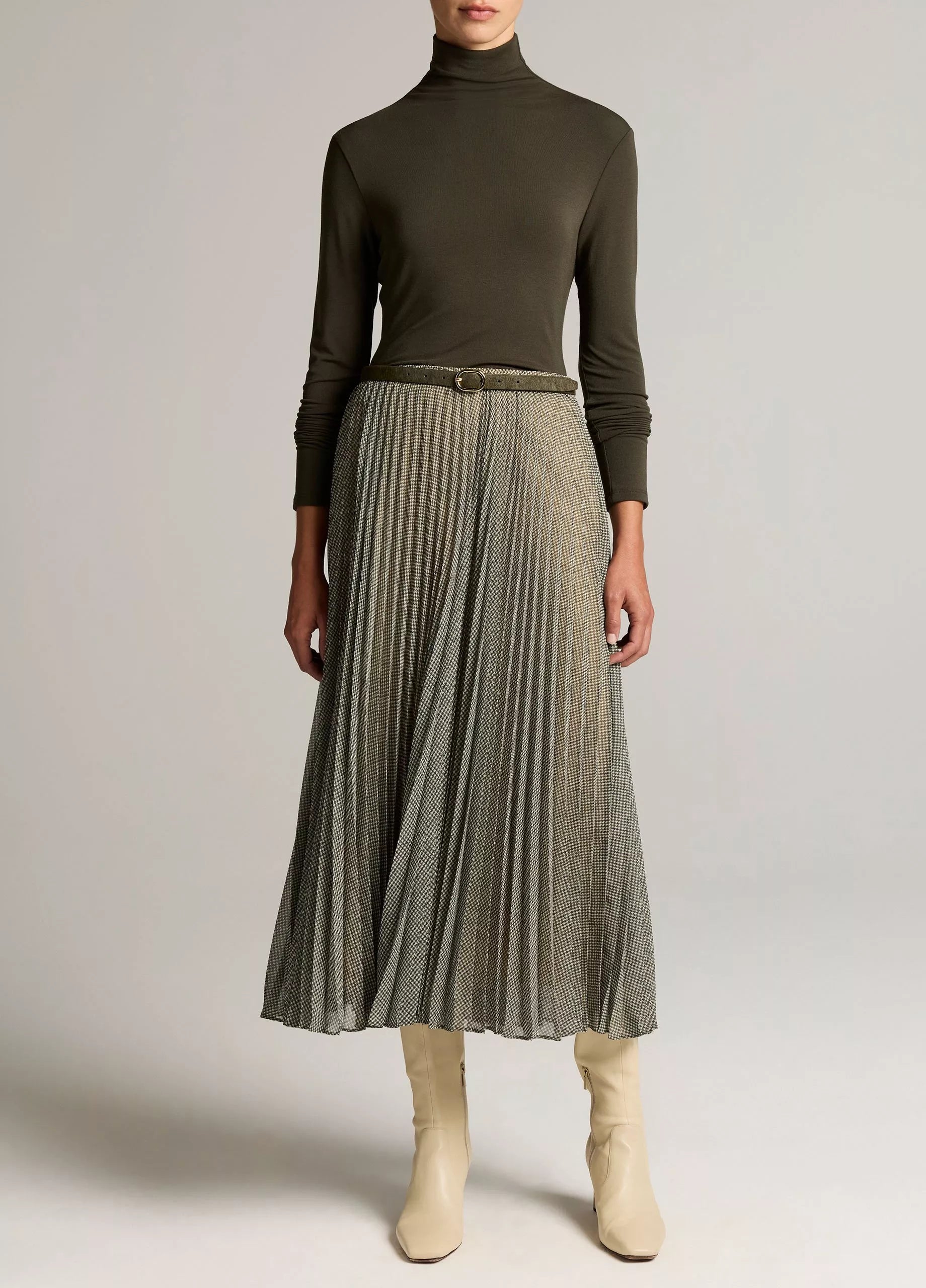 Essential Long-Sleeve Turtleneck Top
