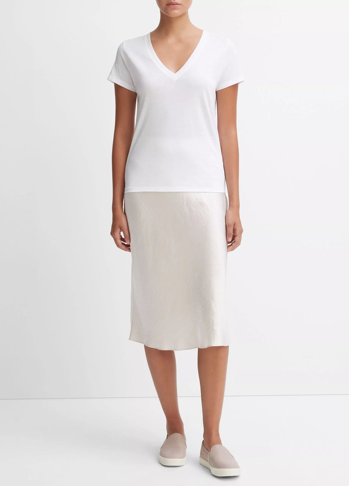 Essential Pima Cotton V-Neck