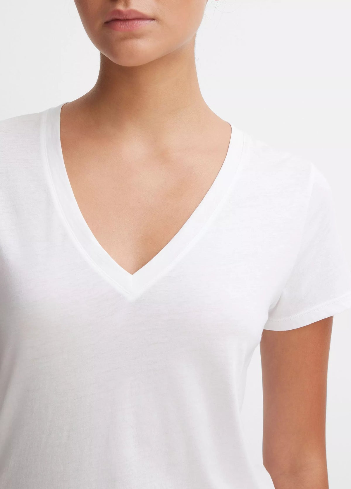 Essential Pima Cotton V-Neck