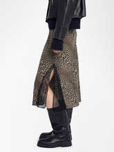 Load image into Gallery viewer, Jayla Soft Leo Skirt