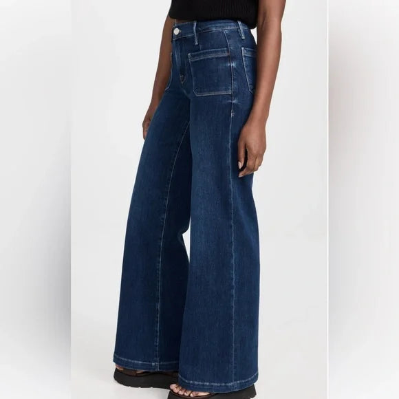 LE Bardot Wide Leg Pants