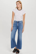 Load image into Gallery viewer, Metallic Tipped Ringer Tee