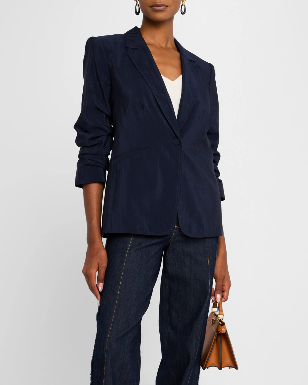 Tumbled Woven Khloe Blazer