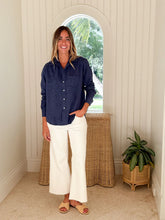 Load image into Gallery viewer, Eileen Relaxed Button-Up Shirt