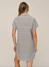 Load image into Gallery viewer, Roll Sleeve Pocket Shirt Dress
