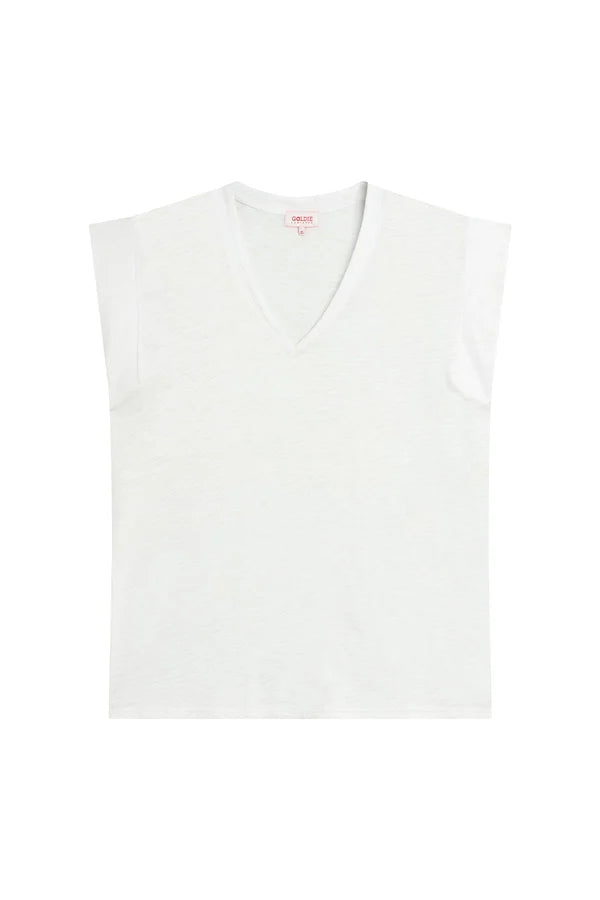 Serenity Cap Sleeve V-Neck Tee