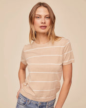 Load image into Gallery viewer, Short Sleeve Crew Neck Knit Top