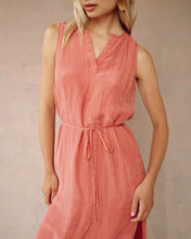 Load image into Gallery viewer, Sleeveless Belted Maxi Dress