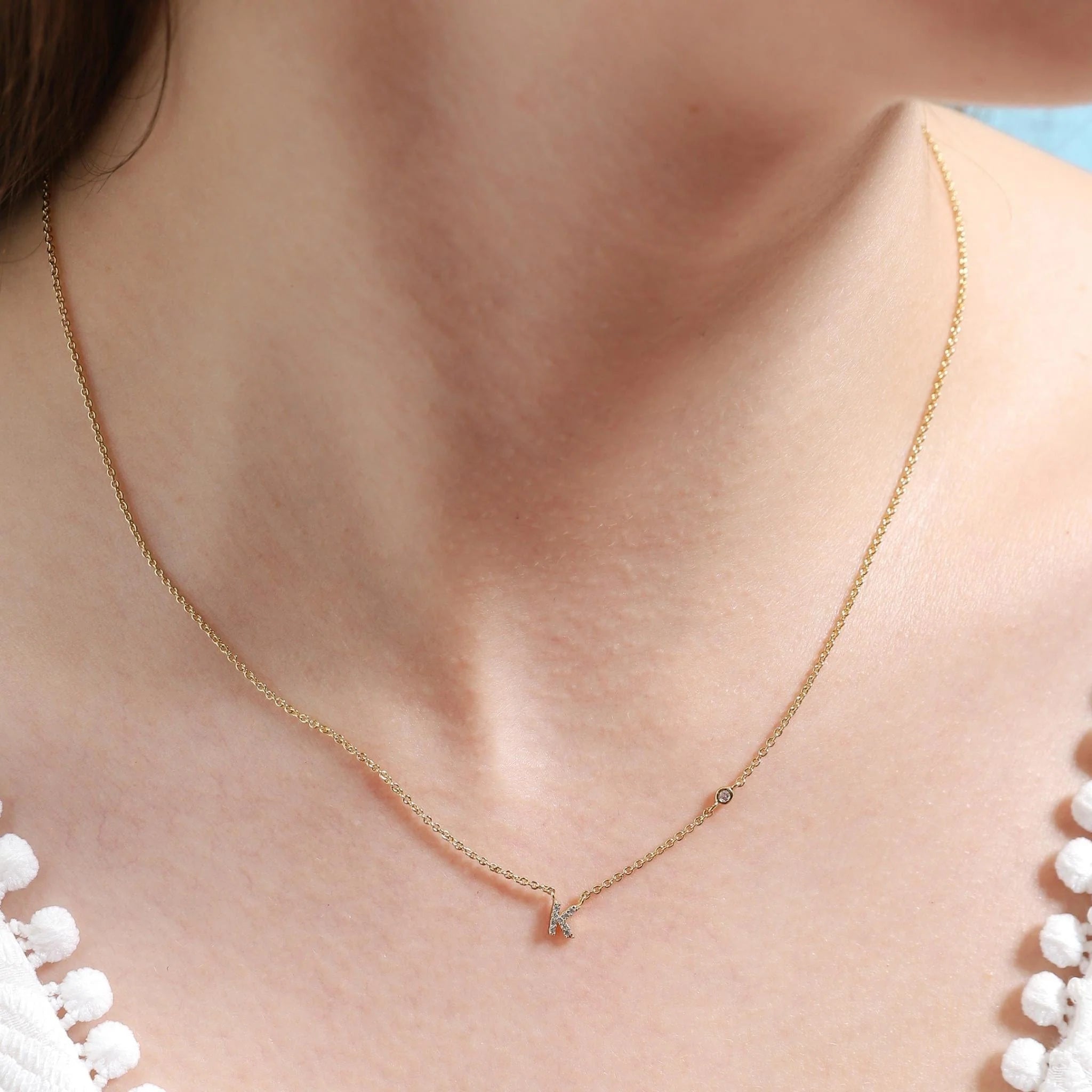 Letter Charm Necklace