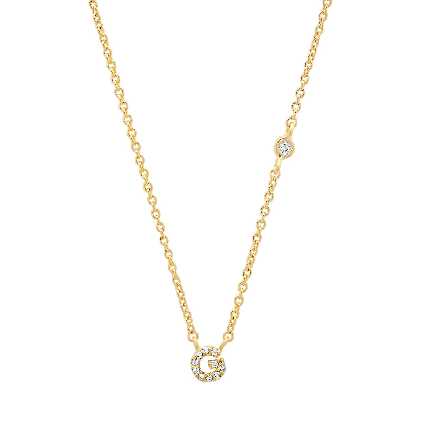 Letter Charm Necklace