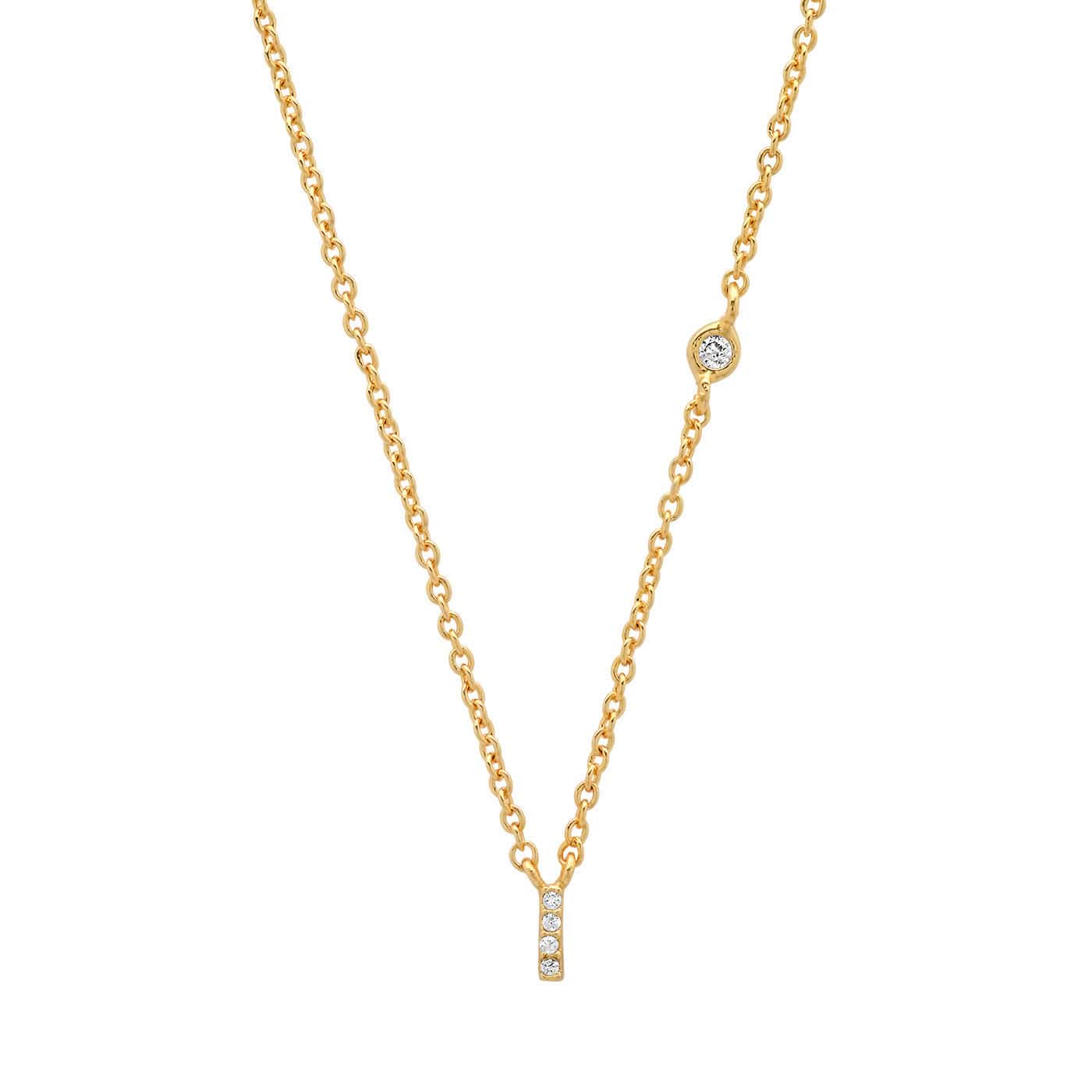 Letter Charm Necklace
