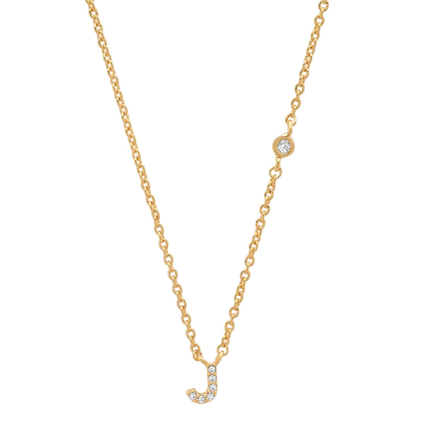 Letter Charm Necklace