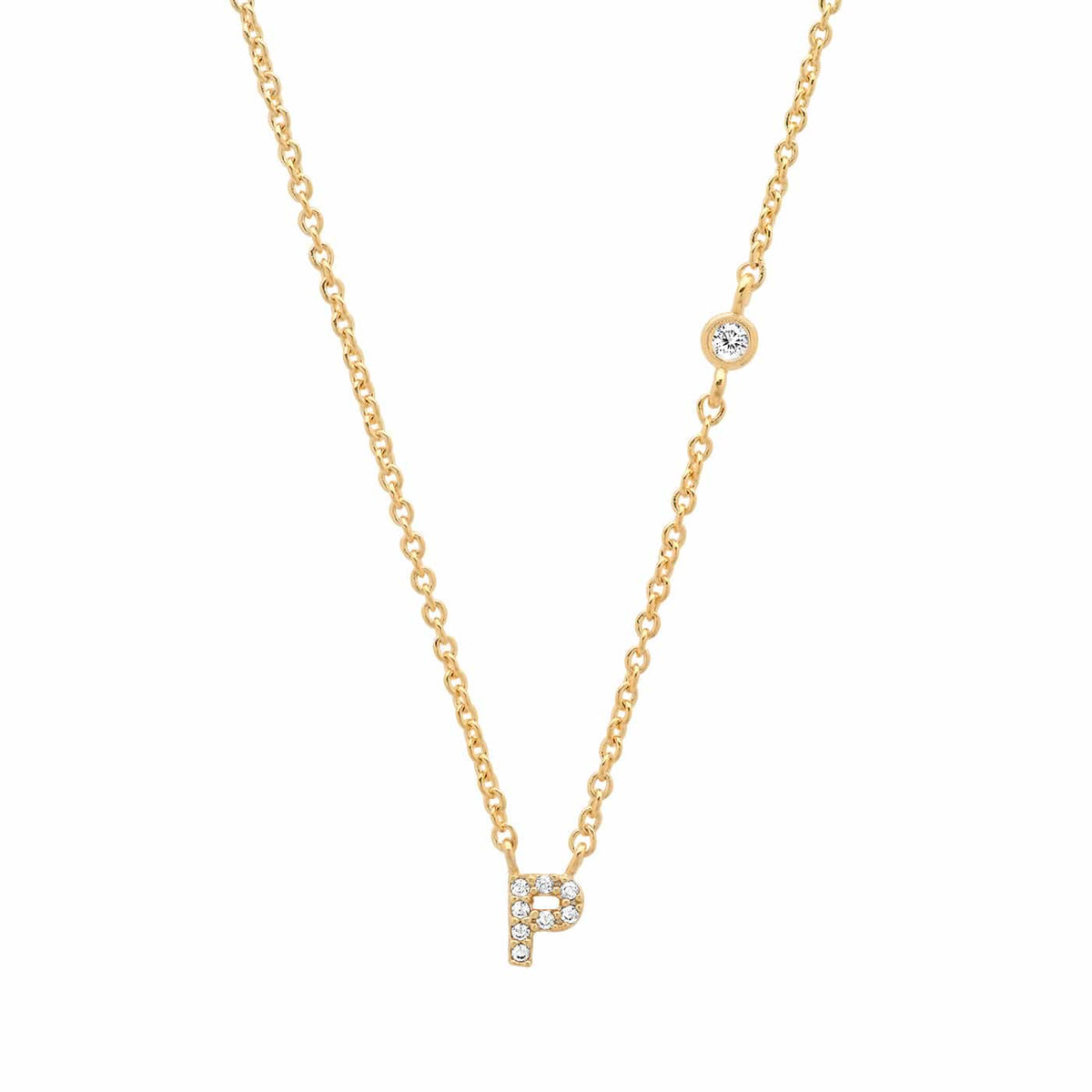 Letter Charm Necklace