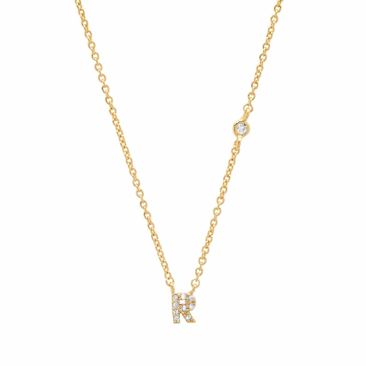 Letter Charm Necklace