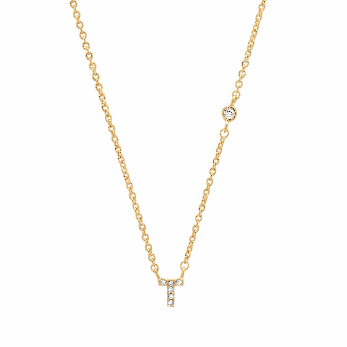 Letter Charm Necklace