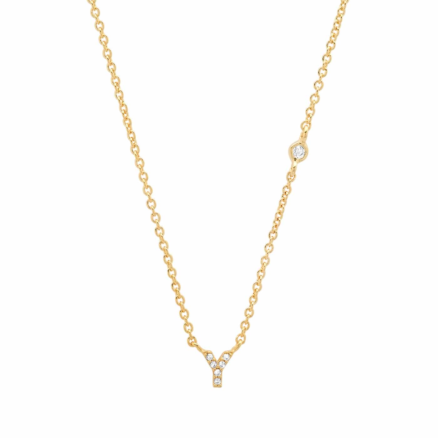 Letter Charm Necklace