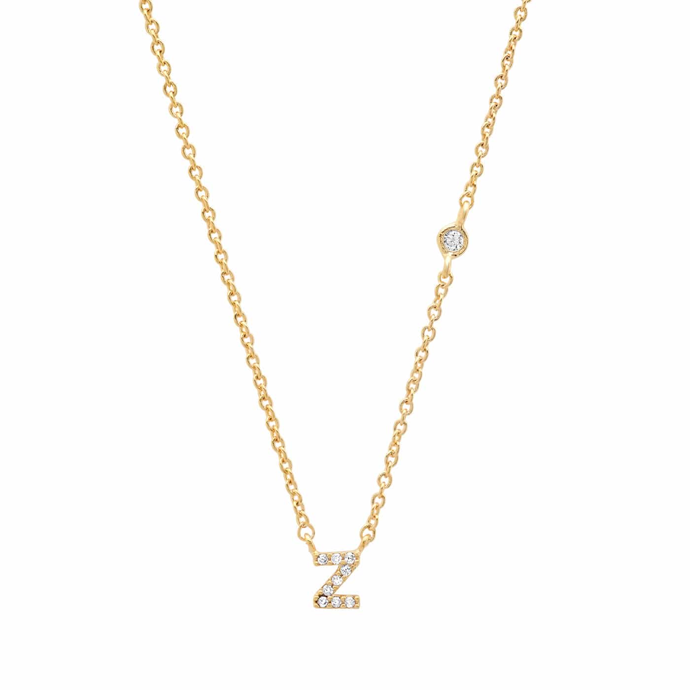Letter Charm Necklace