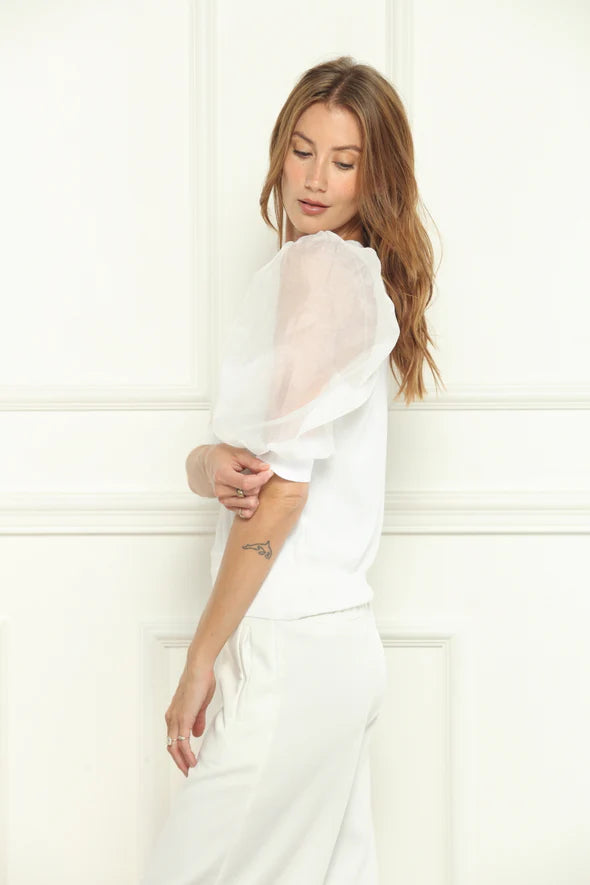 Puff Sleeve Sweater