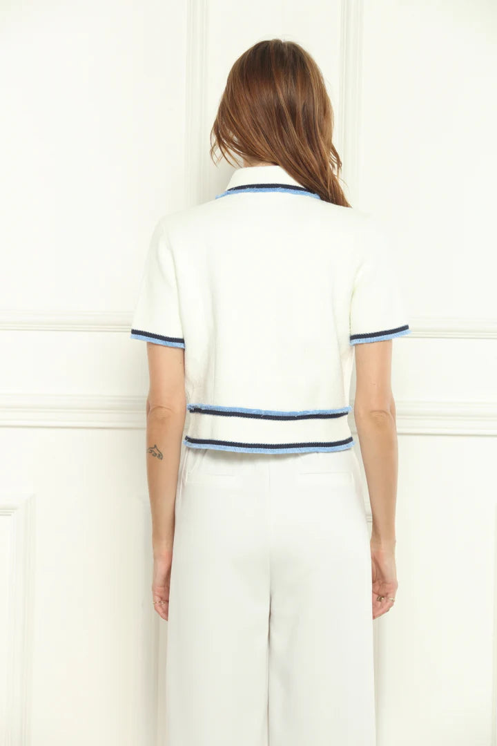 Short Sleeve Cropped Jacket
