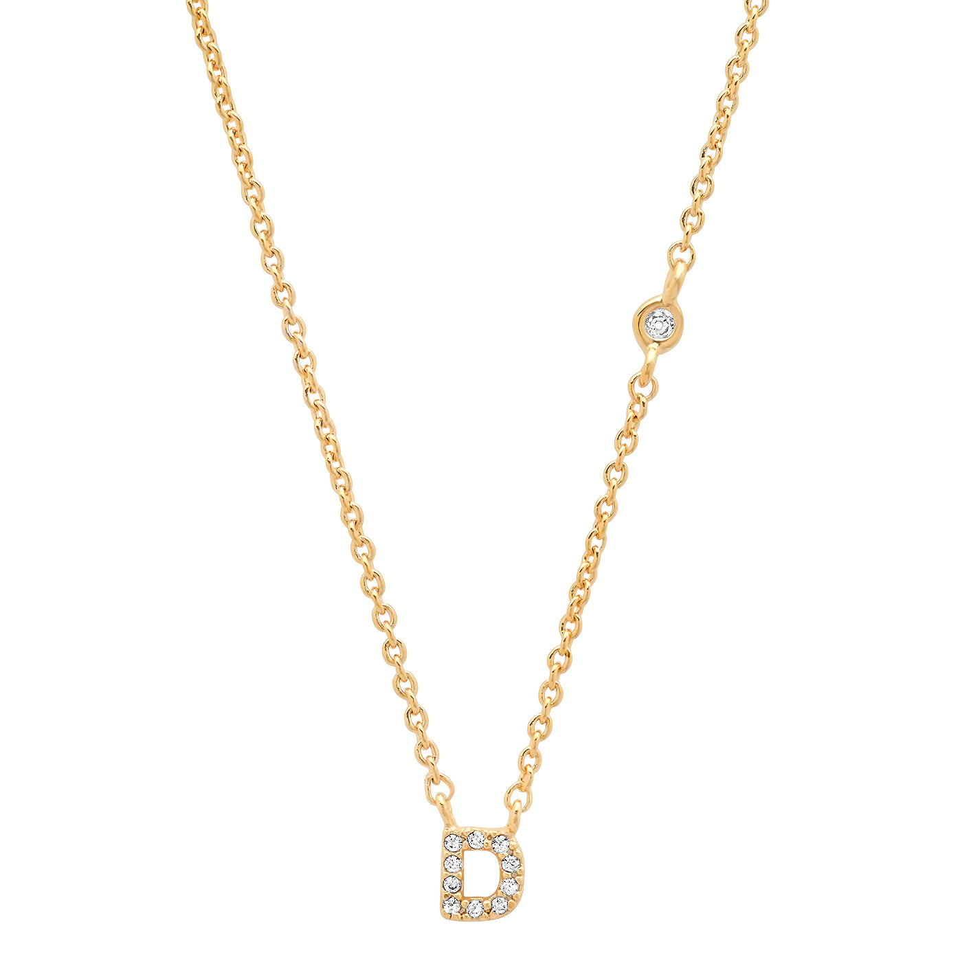 Letter Charm Necklace