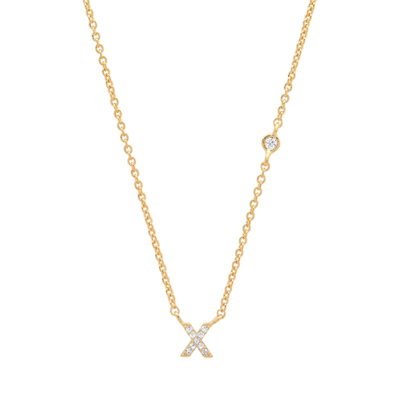 Letter Charm Necklace