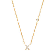 Load image into Gallery viewer, Letter Charm Necklace