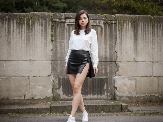 Mastering the Art of Styling the Donegal Slit Midi Skirt by Frank & Eileen!