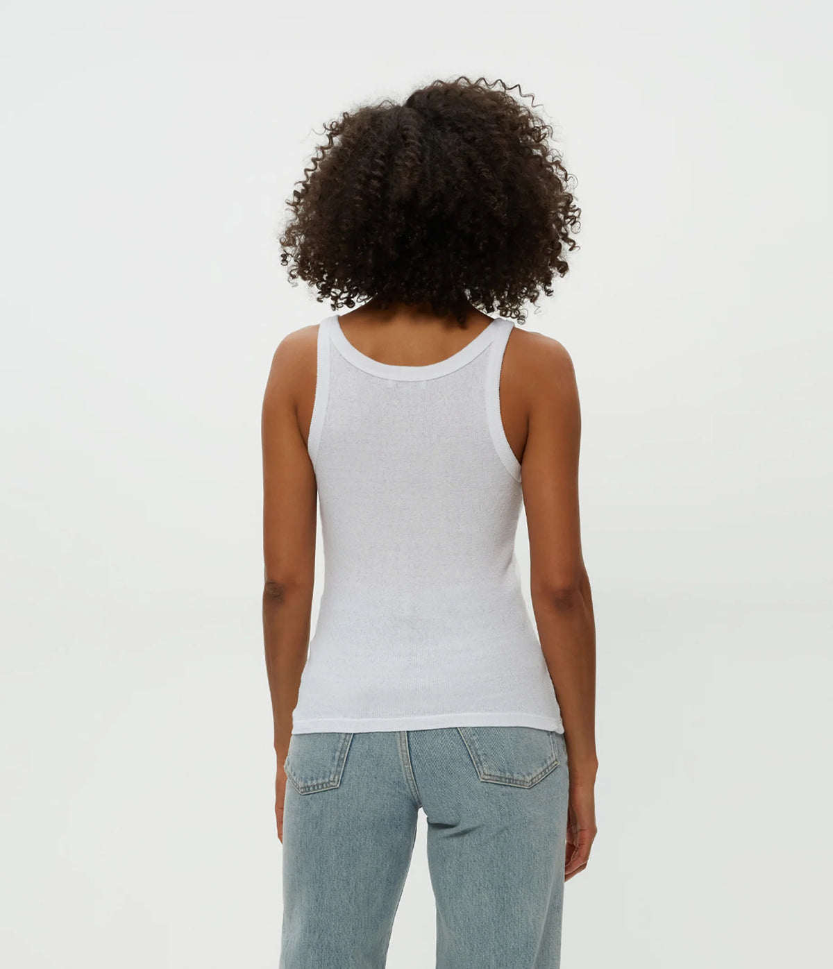 Nicole Wide Crew Neck Tank