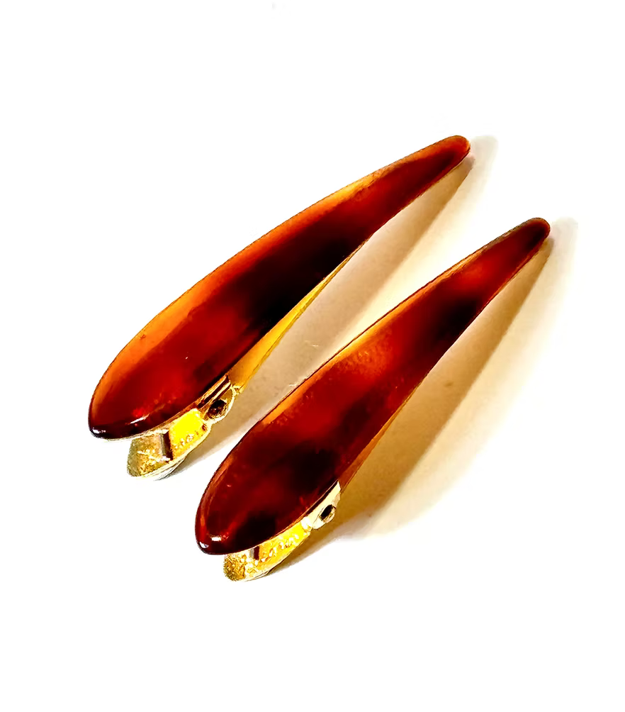 Large Mini-Maximas Acetate Hair Clip