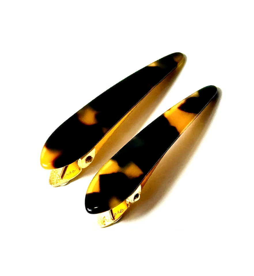 Large Mini-Maximas Acetate Hair Clip