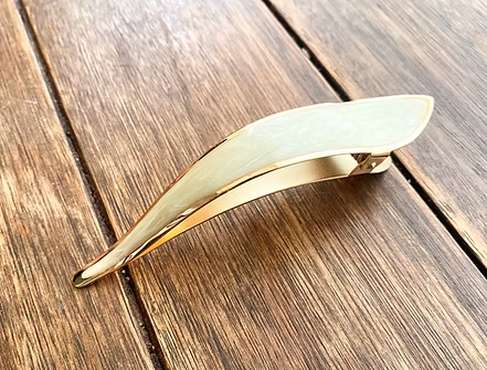 Maximas Honey Marble Hair Clip