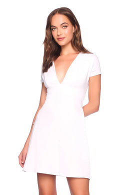 V-Neck A-Line Dress